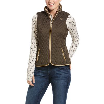 Ariat Ashley Insulated Vests Ženske Jakne Tamno Ljubičaste | HR-682933