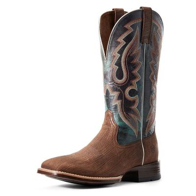 Ariat Barton Ultra Muške Kaubojske Čizme Tamno Smeđe | HR-240254