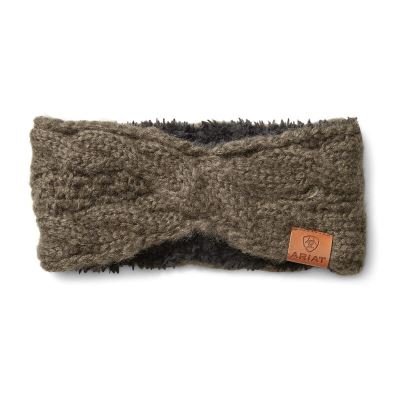 Ariat Cable Headband Ženske Pribor Maslinasto Zelene | HR-058995