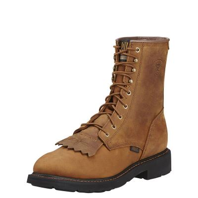 Ariat Cascade 8" Lace Up Muške Radne Čizme Smeđe | HR-178822