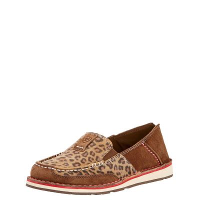 Ariat Cruiser Ženske Mokasinke Leopard | HR-421867