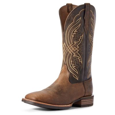 Ariat Double Kicker Muške Kaubojske Čizme Smeđe | HR-524179