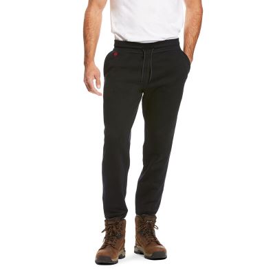 Ariat FR Work Sweatpants Muške Hlače Crne | HR-156180