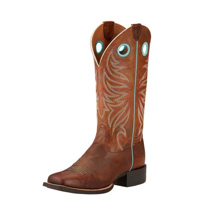 Ariat Round Up Ryder Ženske Čizme Za Kaubojku Bakrene | HR-620906