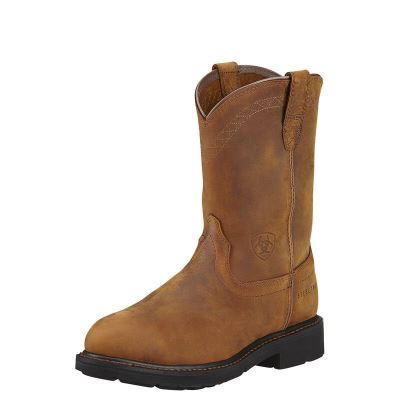 Ariat Sierra Steel Toe Muške Radne Čizme Smeđe | HR-844511