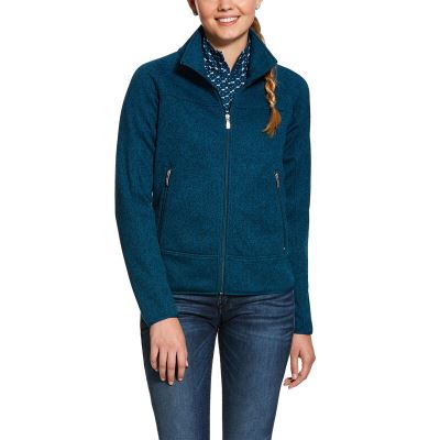 Ariat Sovereign Full Zip Ženske Jakne Tamno Zelene | HR-102286