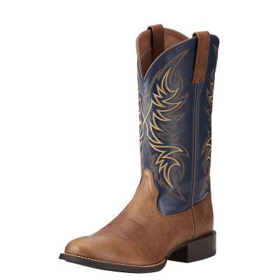 Ariat Sport Horseman Muške Kaubojske Čizme Bež | HR-012827