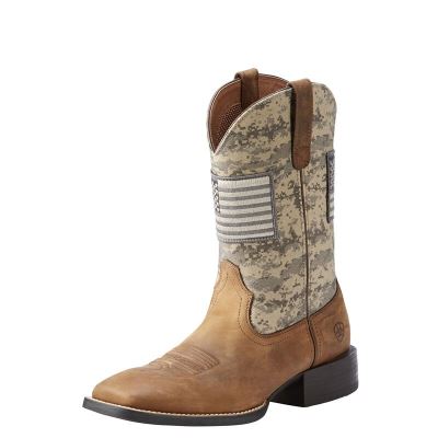 Ariat Sport Patriot Muške Kaubojske Čizme Smeđe | HR-970992