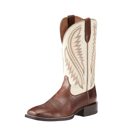 Ariat Sport Stonewall Muške Kaubojske Čizme Smeđe Krem | HR-643570