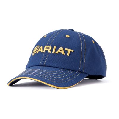 Ariat Team II Caps Ženske Kape Plave Žute | HR-307139