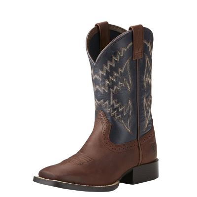 Ariat Tycoon Dječje Kaubojske Čizme Smeđe | HR-835602