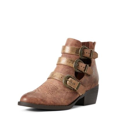 Ariat Unbridled Melody Ženske Zapadnjačke Čizme Smeđe | HR-352500