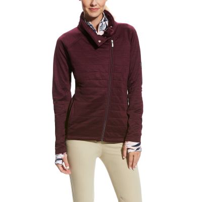 Ariat Vanquish Full Zip Ženske Jakne Bordo | HR-309765