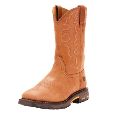 Ariat WorkHog Wide Square Toe Muške Radne Čizme Smeđe | HR-726257