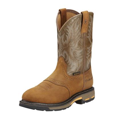 Ariat Workhog Pull-on Muške Radne Čizme Smeđe | HR-952532