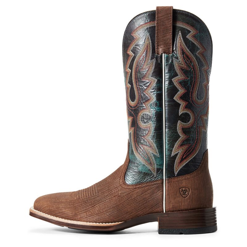 Ariat Barton Ultra Muške Kaubojske Čizme Tamno Smeđe | HR-240254