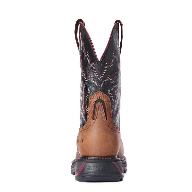 Ariat Big Rig Waterproof Composite Toe Muške Radne Čizme Smeđe | HR-979474