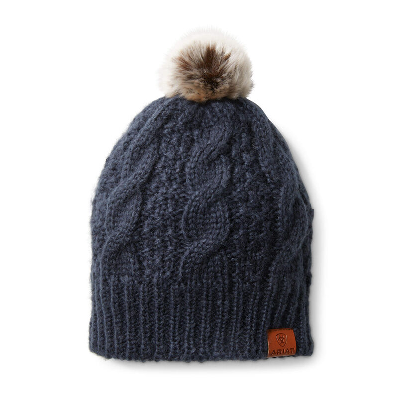 Ariat Cable Beanie Ženske Beanie Tamnoplave | HR-182854