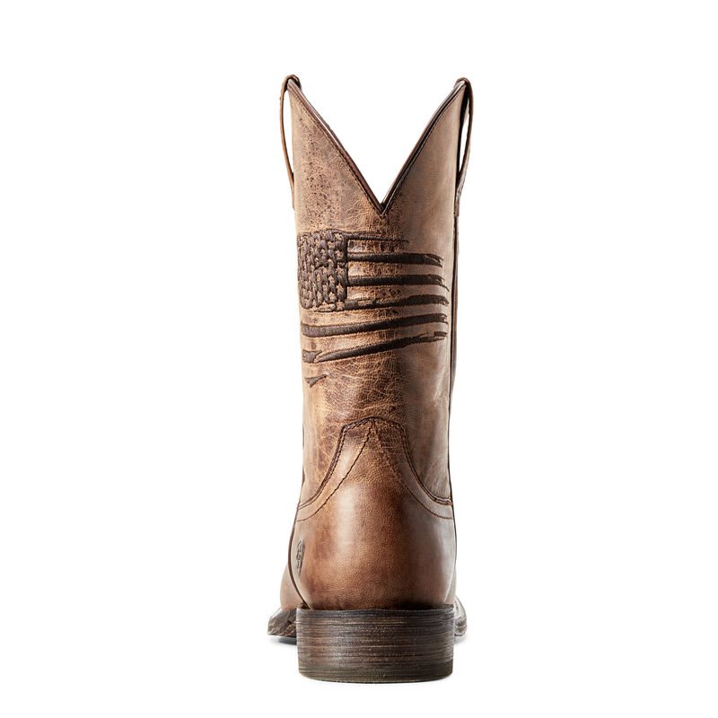 Ariat Circuit Patriot Muške Kaubojske Čizme Smeđe | HR-576260