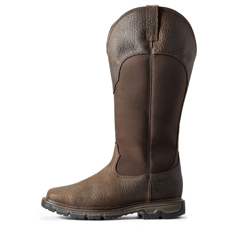 Ariat Conquest SnakeBoots Waterproof Hunting Boots Muške Vanjske Čizme Tamno Smeđe | HR-494638