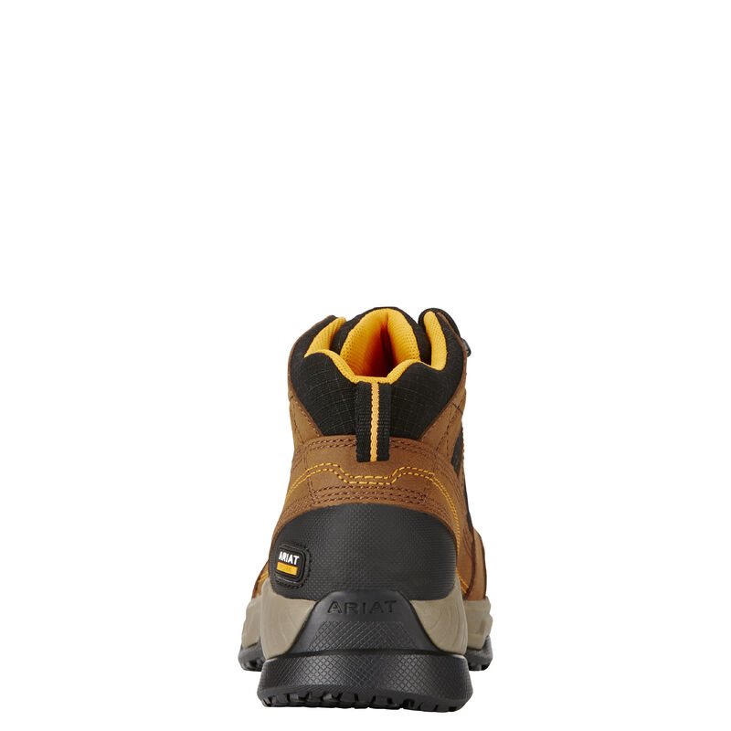 Ariat Contender Steel Toe Ženske Radne Čizme Smeđe | HR-998230