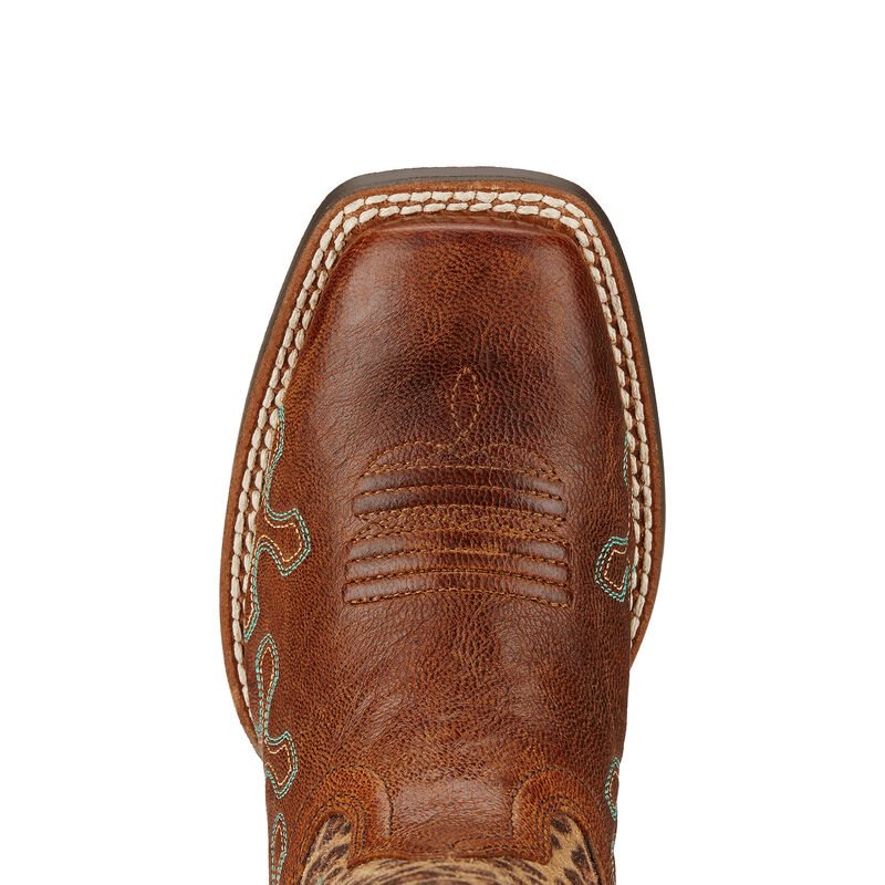 Ariat Crossroads Dječje Kaubojske Čizme Leopard | HR-389566