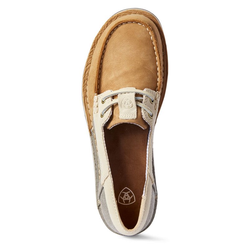 Ariat Cruiser Castaway Ženske Mokasinke Smeđe Bež | HR-953528