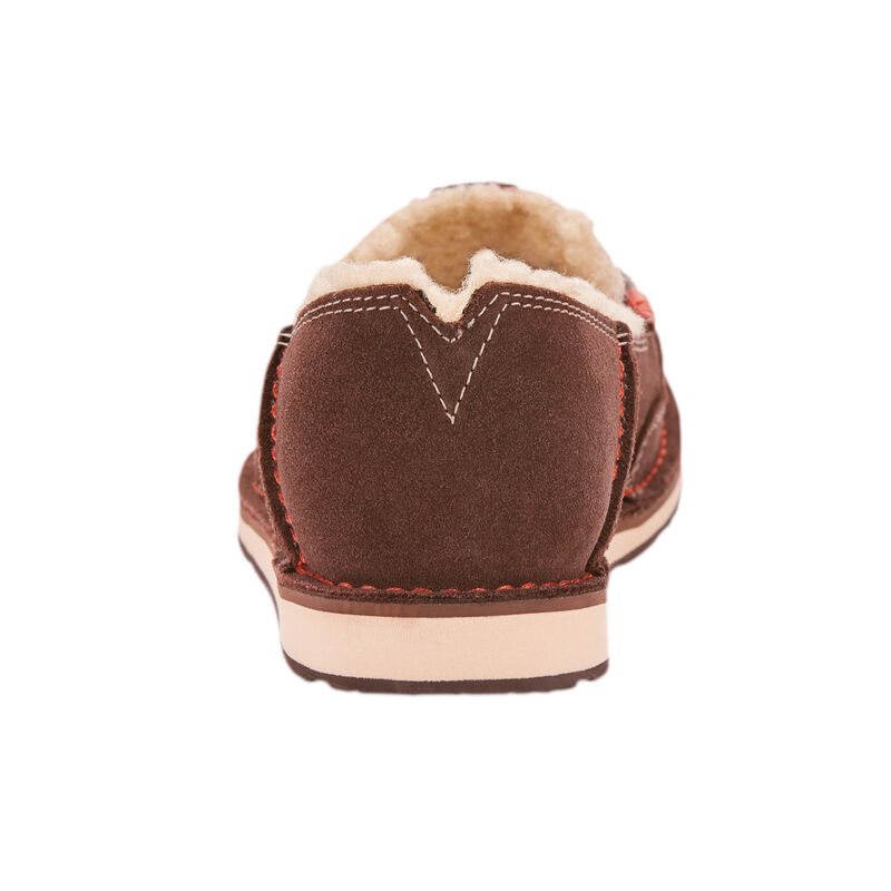 Ariat Cruiser Fleece Ženske Mokasinke Čokoladne Sive | HR-816485