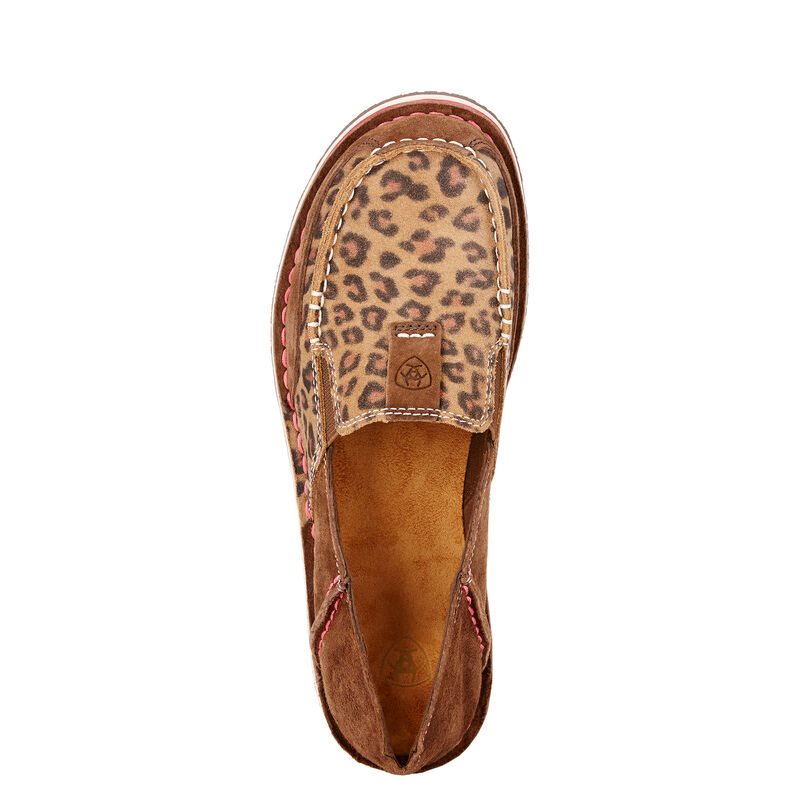 Ariat Cruiser Ženske Mokasinke Leopard | HR-275145