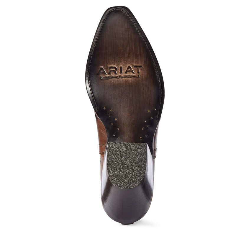 Ariat Dixon Studded Ženske Zapadnjačke Čizme Smeđe | HR-068595