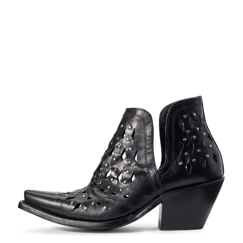 Ariat Dixon Studded Ženske Zapadnjačke Čizme Crne | HR-518530