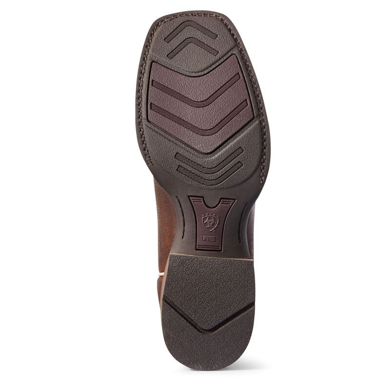 Ariat Double Kicker Muške Kaubojske Čizme Tamno Smeđe | HR-863152