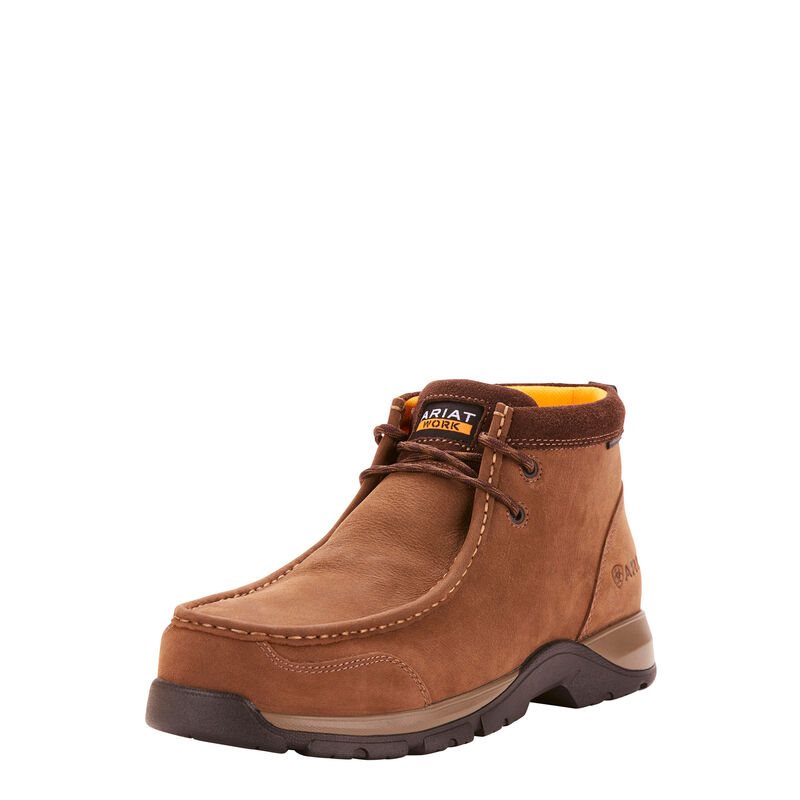 Ariat Edge LTE Moc Composite Toe Muške Radne Čizme Tamno Smeđe | HR-863284