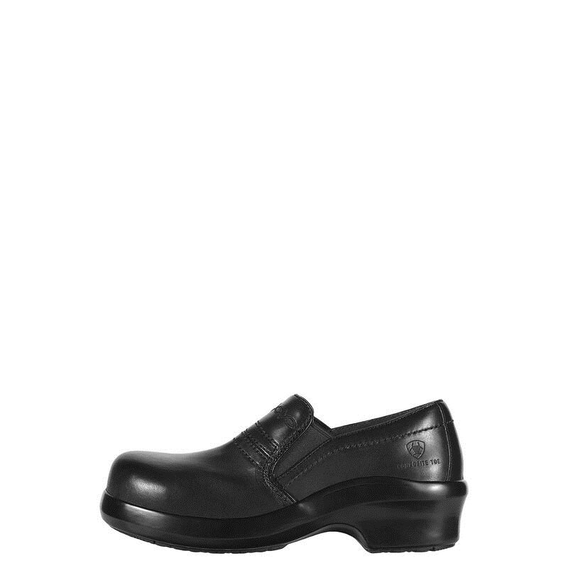 Ariat Expert Safety Clogs SD Composite Toe Ženske Klompe Crne | HR-262990