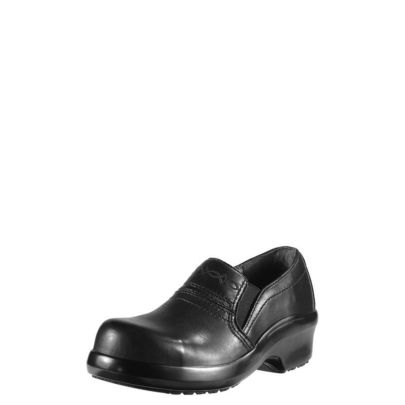 Ariat Expert Safety Clogs SD Composite Toe Ženske Klompe Crne | HR-262990