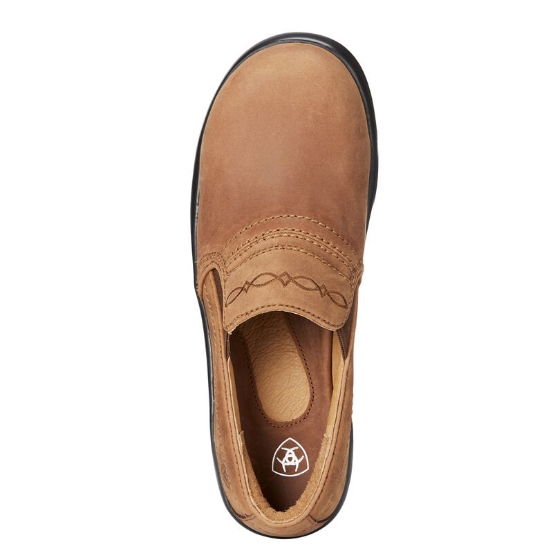 Ariat Expert Safety Clogs SD Composite Toe Ženske Klompe Smeđe | HR-681240