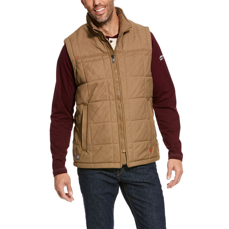 Ariat FR Crius Insulated Vests Muške Prsluk Kaki Boja | HR-607850