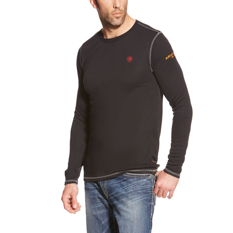 Ariat FR Polartec Baselayer Muške Baselayer Crne | HR-449707