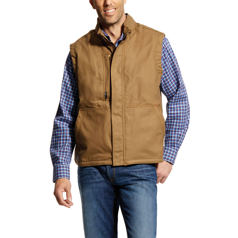 Ariat FR Workhorse Insulated Vests Muške Prsluk Kaki Boja | HR-600408