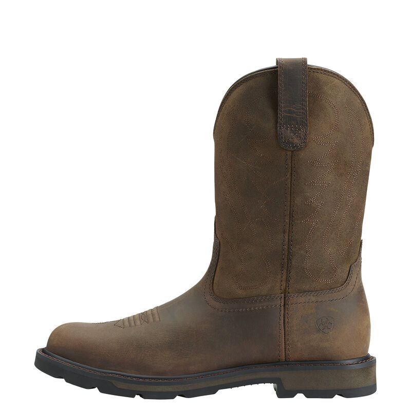 Ariat Groundbreaker Muške Radne Čizme Smeđe | HR-025644