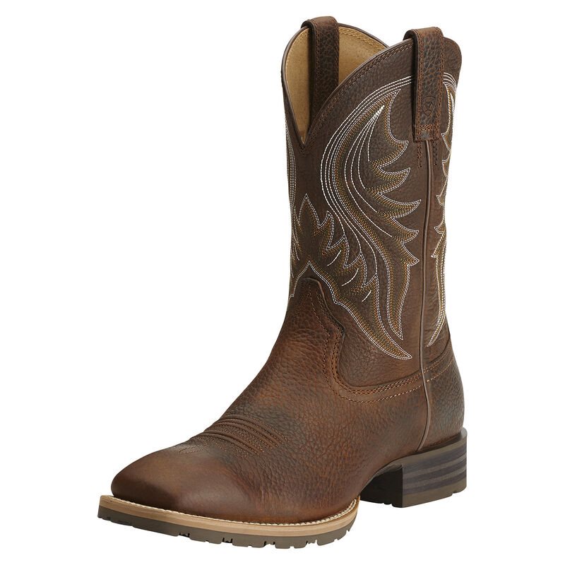 Ariat Hibrid Rancher Muške Kaubojske Čizme Tamno Smeđe | HR-313612