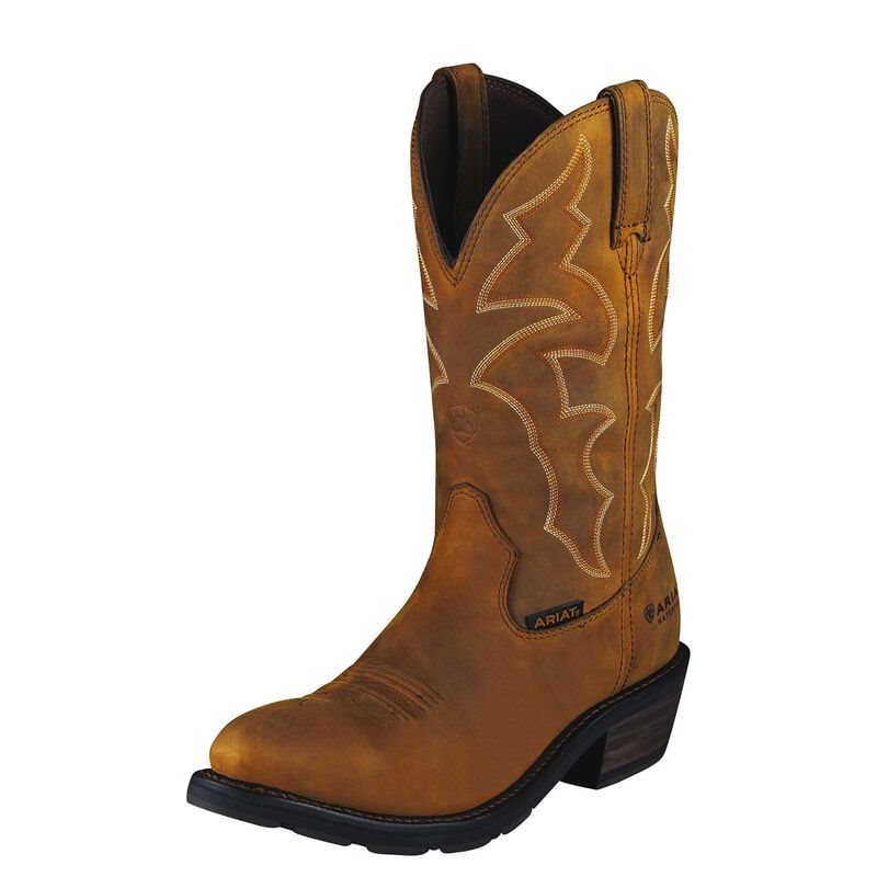 Ariat Ironside Waterproof Muške Radne Čizme Smeđe | HR-935810