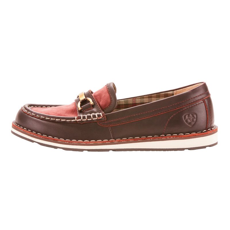 Ariat Ivy Cruiser Ženske Mokasinke Bordo Smeđe | HR-688752