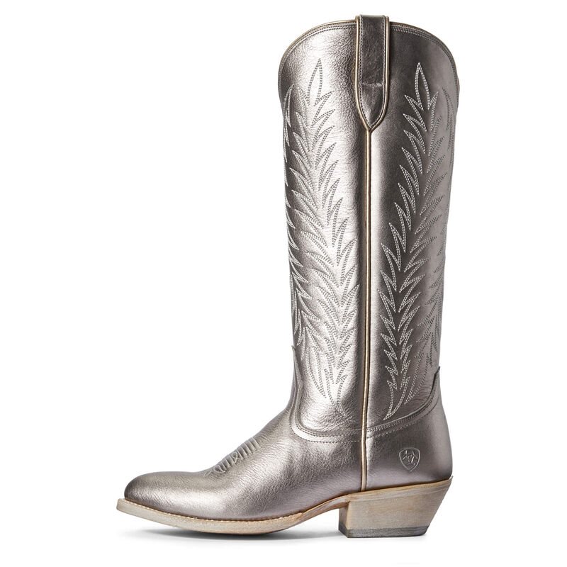 Ariat Legacy Two Step Ženske Zapadnjačke Čizme Srebrne Metalne | HR-302169