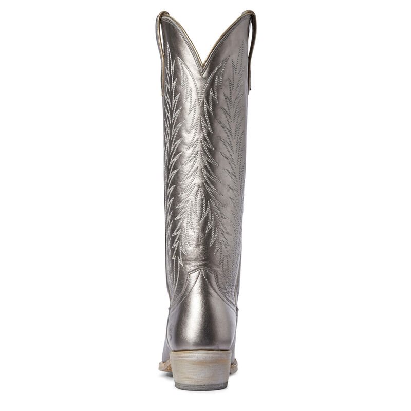 Ariat Legacy Two Step Ženske Zapadnjačke Čizme Srebrne Metalne | HR-302169