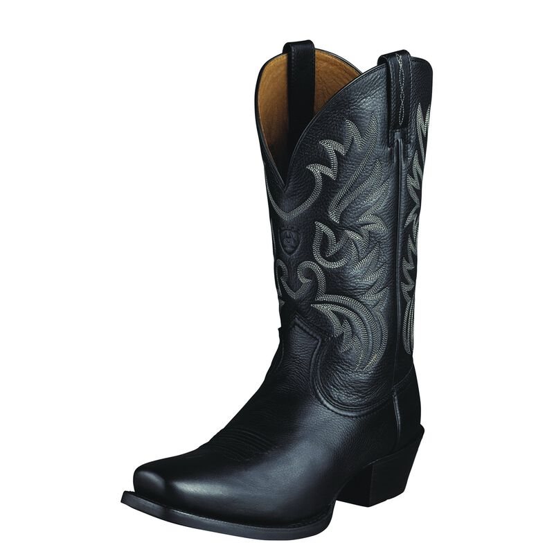 Ariat Legend Muške Kaubojske Čizme Crne | HR-177804