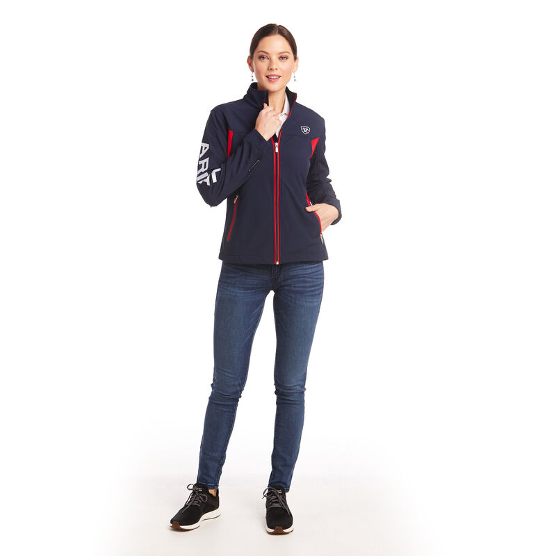 Ariat New Team Softshell Jackets Ženske Jakne Tamnoplave | HR-735236