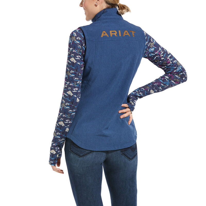 Ariat New Team Softshell Vest Ženske Prsluk Tamno Plave | HR-237113