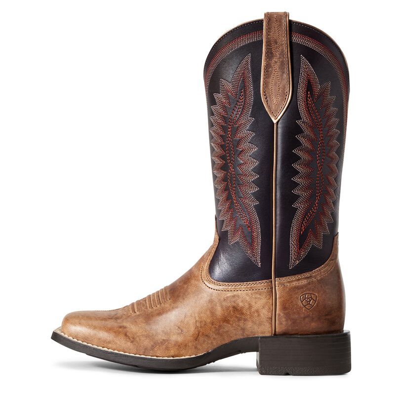 Ariat Quickdraw Legacy Ženske Čizme Za Kaubojku Smeđe Sive Ljubičaste | HR-573940