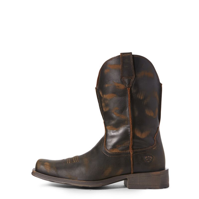 Ariat Rambler Ultra Muške Zapadnjačke Čizme Tamno Smeđe | HR-558999